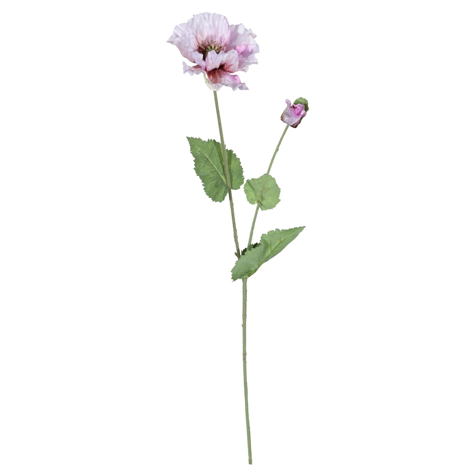 Lilac Poppy Spray (73cm)