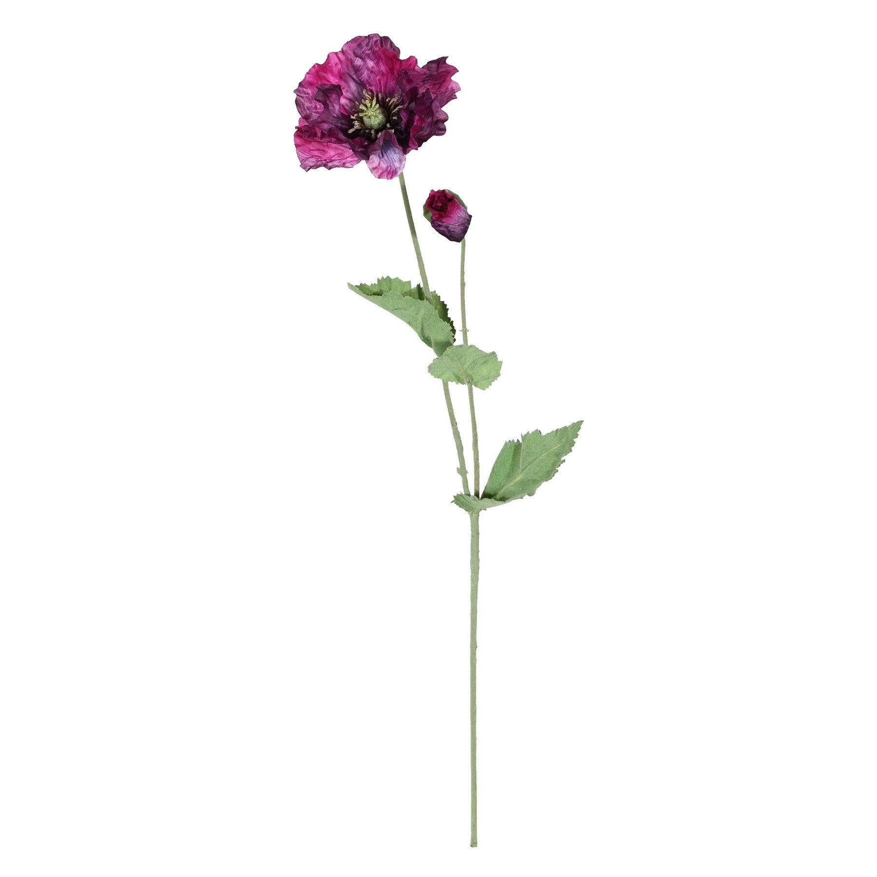 Purple Poppy Spray (73cm)