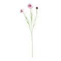 Pink Cornflower Spray (65cm)