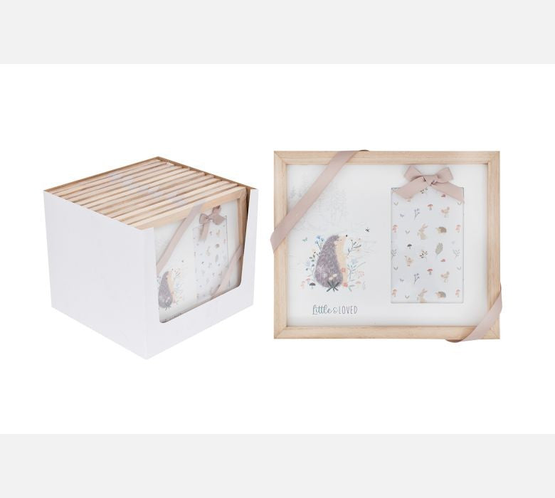 Hugs &amp; Kisses Garden Tales Baby Photo Frame