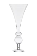 Apollo Flared Clear Glass Vase (55cm)