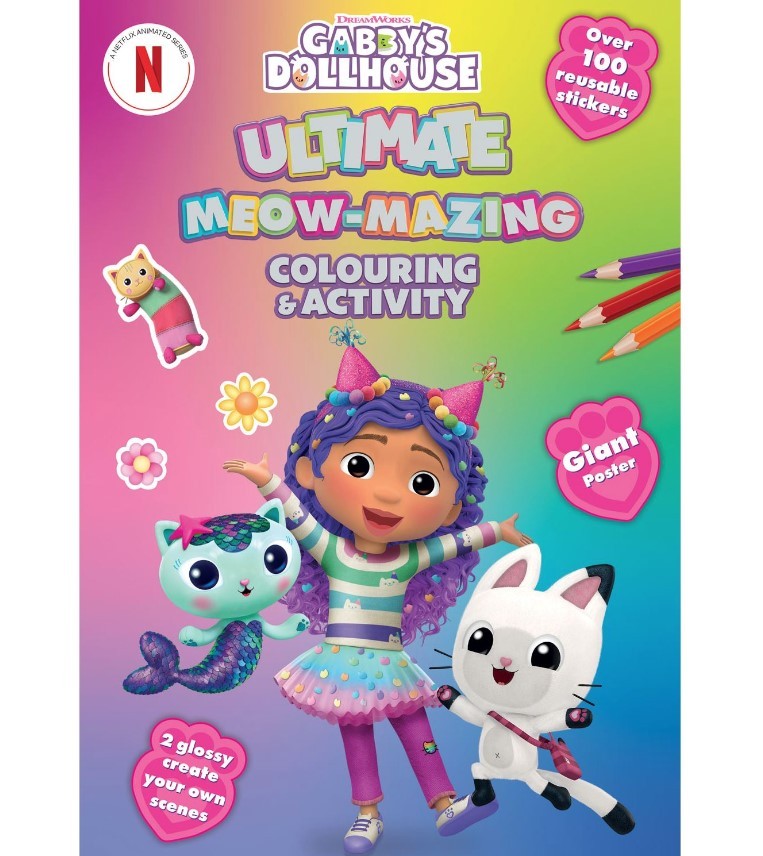 Gabbys Dollhouse Ultimate Colouring &amp; Activity Book