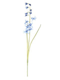 Blue Artificial Silk Flower Stem (38cm)