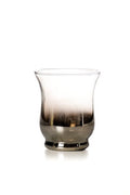 Fading Smoky Hurricane Glass Vase (9cm)
