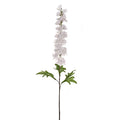 Pure White Delphinium Stem (89cm)