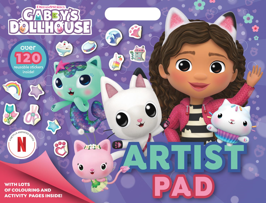 Colourful Gabby's Dollhouse Artist Pad