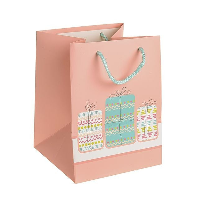 Birthday Pink Hand Tie Bag (Pack of 10)