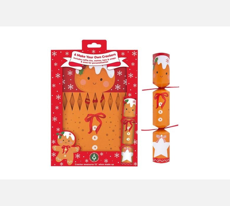 Make Your Own Red Gingerbread Crackers (12 inches)