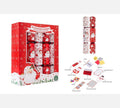 White &amp; Red Retro Santa Crackers (12 inches)