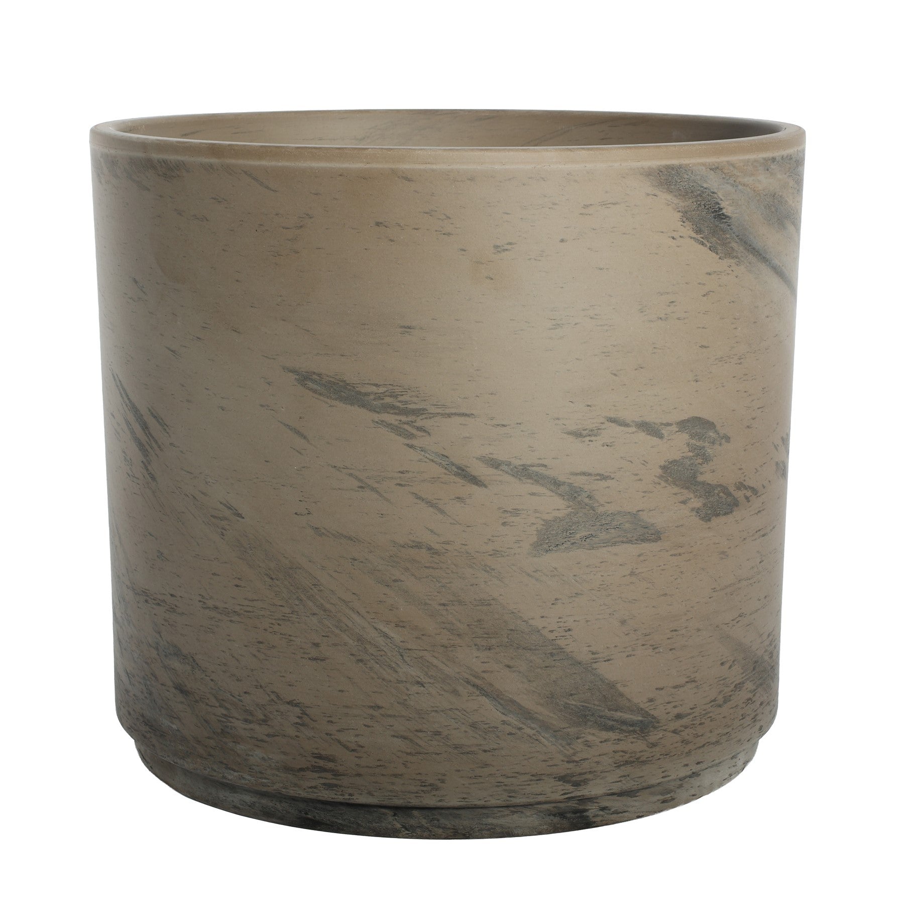 Basalt Terracotta Pillar Pot (30cm)