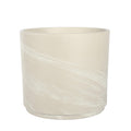 Cream Terracotta Granite Pillar Pot (27cm)
