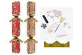 50 Red &amp; Gold Robin Crackers (12 Inch)
