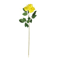 Yellow Artificial Premium Rose Large (71cm)
