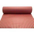 Cerise Stripes Kraft Paper