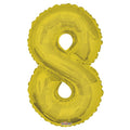 Gold Foil Balloon - Age 8
