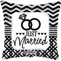 18" Just Married Pillow Balloon