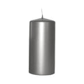 100x60mm Silver Pillar Candles
