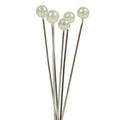 Ivory 4cm Pearl Headed Pins