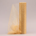 Gold Glitter Tulle 30cm x 23m