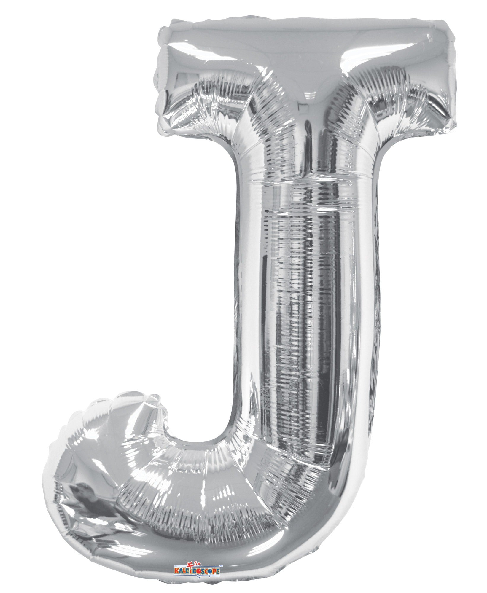 34"  Letter Balloon - J - Silver