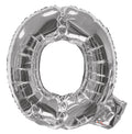 34"  Letter Balloon - Q - Silver