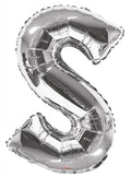 34"  Letter Balloon - S - Silver