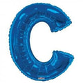 34"  Letter Balloon - C - Blue
