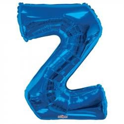 34"  Letter Balloon -  Z - Blue