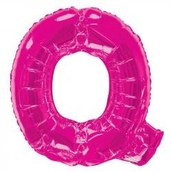 34"  Letter Balloon - Q - Pink