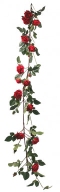 Luxury Red Rose Garland 1.8m