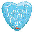 Blue Welcome Little One Balloon