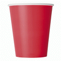 9 oz Red Paper Cups (Pack of 8)