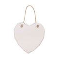 Plain Heart Hanging Plaque 12cm