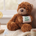 Get Well Bonnie Dark Brown Bear (9 Inch)
